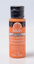 Multi-surface Acrylverf - 2904 Vivid Orange - Folkart - 59 ml