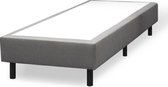 Boxspring vast - 70 x 200 cm - Stof Inari Grijs 91 - Zonder matras