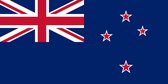 Vlag van Nieuw-Zeeland - Nieuw Zeelandse vlag 150x100 cm incl. ophangsysteem