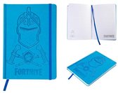 Fortnite A5 notitieboek ridder - Blauw - Back to School - Hardcover