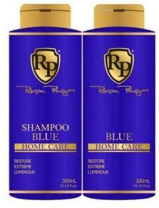 Lam Retoucheren Levering Robson Peluquero Shampoo&Haar Masker BLUE zilver shampoo silver heldere  koele tinten... | bol.com