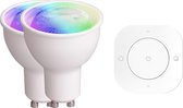 PROLIGHT ZIGBEE SMART LED - GU10 - W 350LM - RGB/WHITE - DUO PACK - INCL AFSTANDSBEDIENING