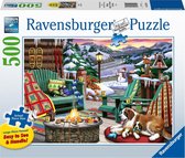 Ravensburger puzzel Après-ski - Legpuzzel - 500 stukjes
