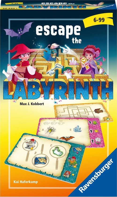 Afbeelding van het spel Ravensburger Escape the labyrinth - Pocketspel