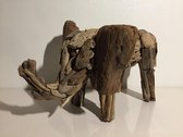 Drijfhout / Driftwood Olifant staand