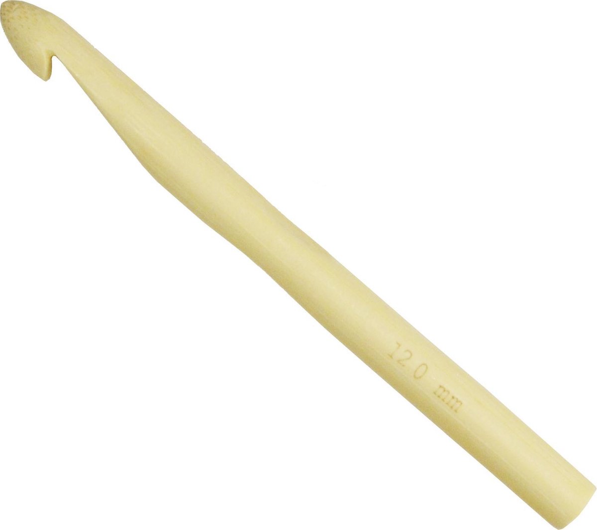 Houten haaknaald 12mm