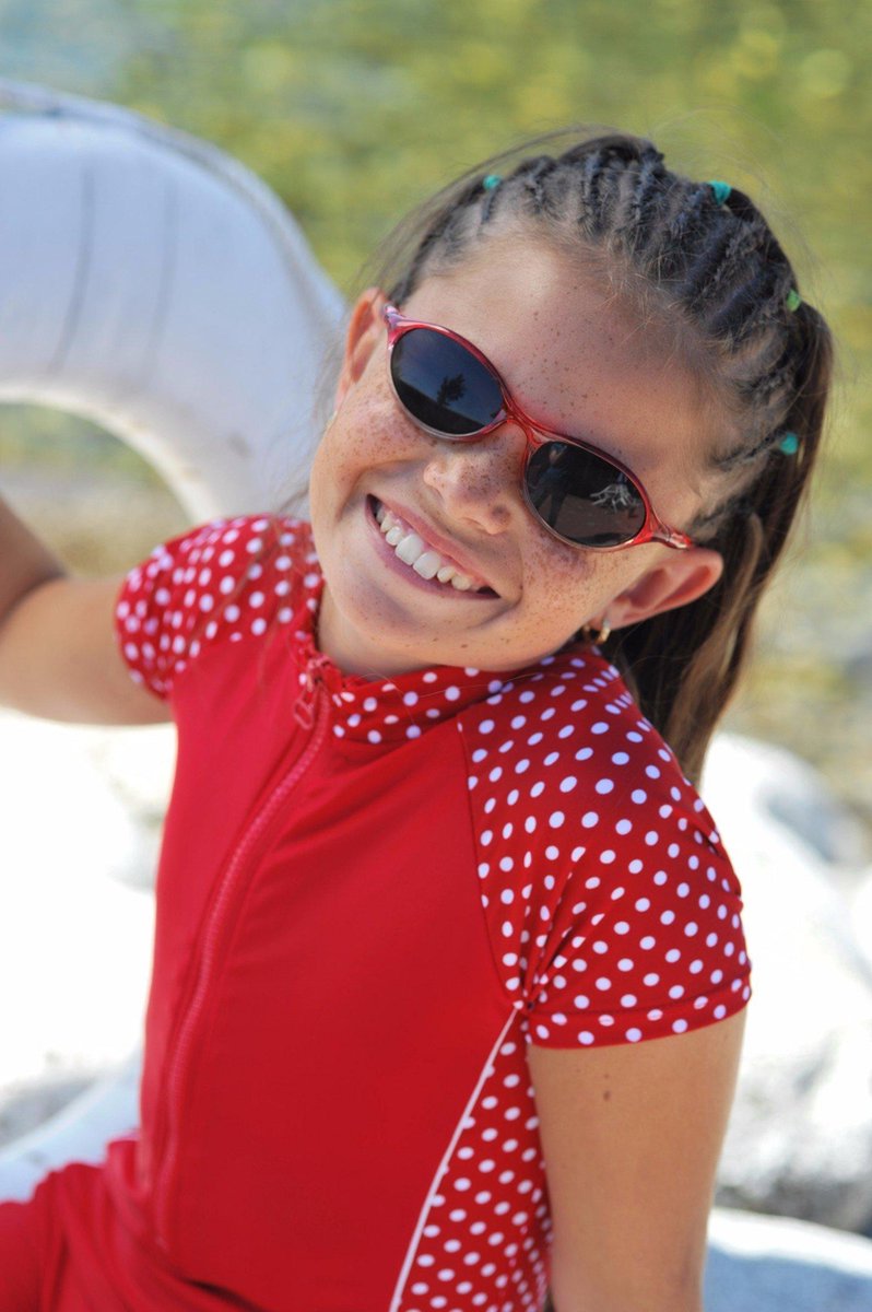 Playshoes UV zwemsetje Kinderen Dots - Rood — afbeelding 4