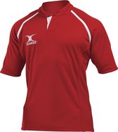 Gilbert Rugbyshirt Xact Rood - 2XS