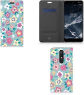 Nokia 5.1 (2018) Smart Cover Flower Power
