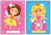 Borduurkaart kit Prinses en de fee set van 2 - Vervaco - PN-0157764