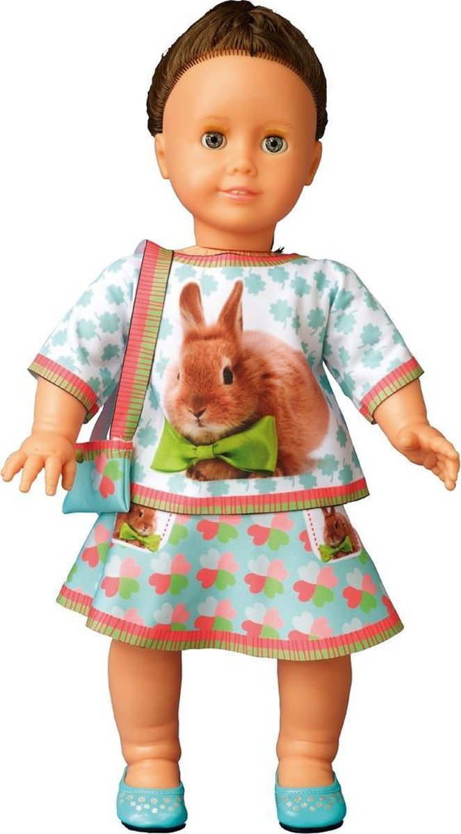 Dress Your Doll - Making Couture Outfit kit Emily Bunny - Voor pop van 45cm - PN-0171712