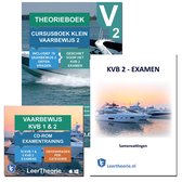 Vaarbewijs 2 Theorieboek 2022 met Vaarbewijs 2 Oefen CD-ROM en Pleziervaartbewijs Samenvatting – KVB 2 - CBR Vaarbewijs Theorie Leren