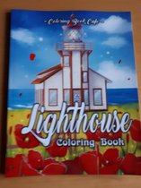 Lighthouse Adult Coloring Book - Coloring Book Cafe - Kleurboek voor volwassenen