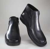 Heren boots enkelhoog met ritssluiting en warme voering maat 48