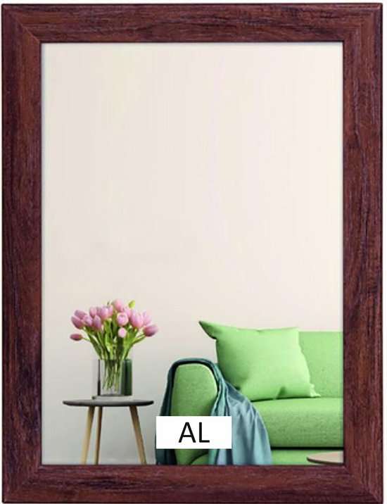 AL - Fotolijst - Modern - Fotoformaat 30 x 40 cm - Donker Bruin AL - Fotolijst - Modern - Fotoformaat 30 x 40 cm - Donker Bruin