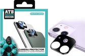 ATB Design Titanium + Tempered Glass Camera Lens Protector iPhone 11 - Zwart