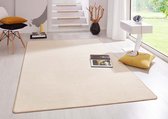 Modern effen vloerkleed Fancy - beige 200x280 cm