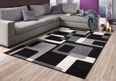 Modern vloerkleed Retro - zwart 160x230 cm