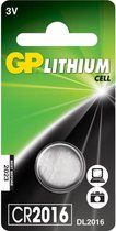 Doosje GP CR2016 (DL2016) 3v Lithium knoopcel