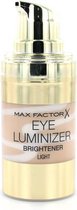 Max Factor Eye Luminizer Brightener Foundation - Light