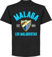 Malága CF Established T-Shirt - Zwart - S
