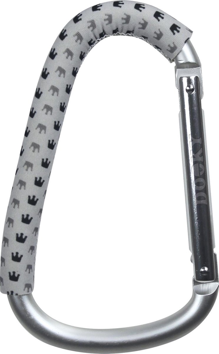 Dooky Universal Hook Tassenhaak Grey Crown