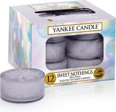 Yankee Candle Geparfumeerde Waxinelichtjes - Sweet Nothings - 12 Stuks
