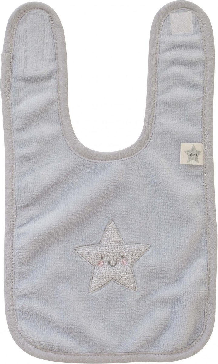 Goedkoopste Pericles Slabbetje Star 32 Cm Small Grijs