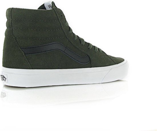 Vans - Heren Sneakers Vans Sk8-Hi (Suede) - Groen - Maat 41 | bol.com
