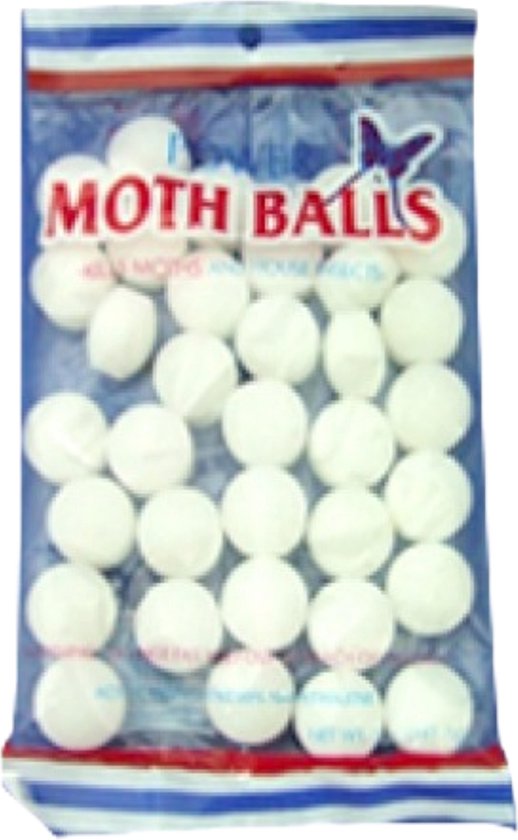 Power Mottenballen - Ballen tegen Motten en Insecten in Huis - 140 gram