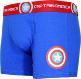 Captain America Logo Boxershort Onderbroek - Officiële Merchandise