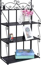 Nancy's Opklapbare Wandkast - Elegante Boekenkast - Wandrek