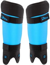 DITA Scheenbeschermer Ortho Junior - Blauw/zwart - XS