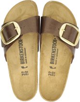 Birkenstock Madrid Graceful Dames Slippers Small fit - Bruin - Maat 37