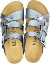 Nelson dames slipper - Antraciet - Maat 37