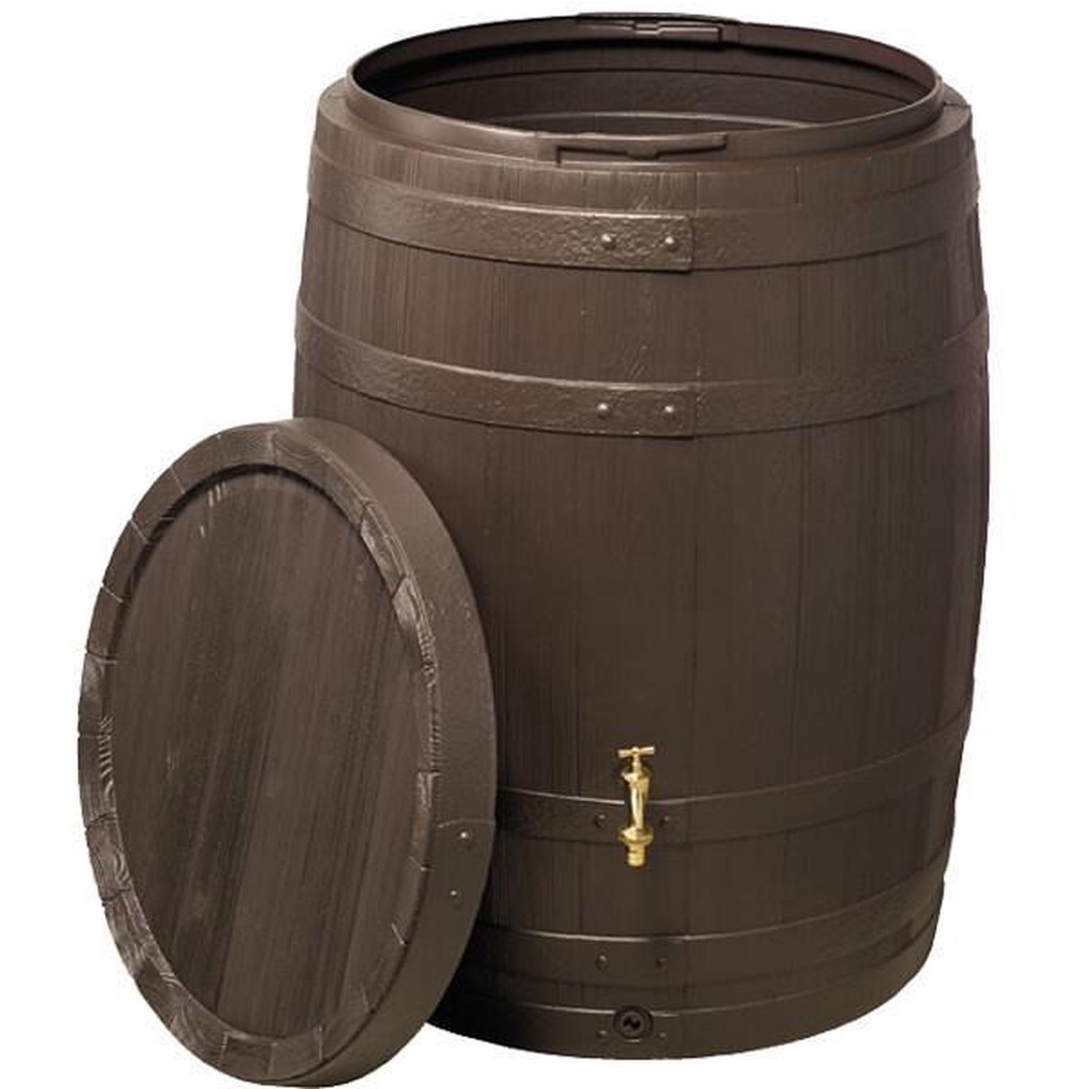 Garantia Barrica récupérateur d'eau 260 litres marron