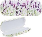 Brillenkoker Lavendel bloemen van Lesser & Pavey