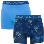 Muchachomalo heren boxers 2-pack frogs - maat S