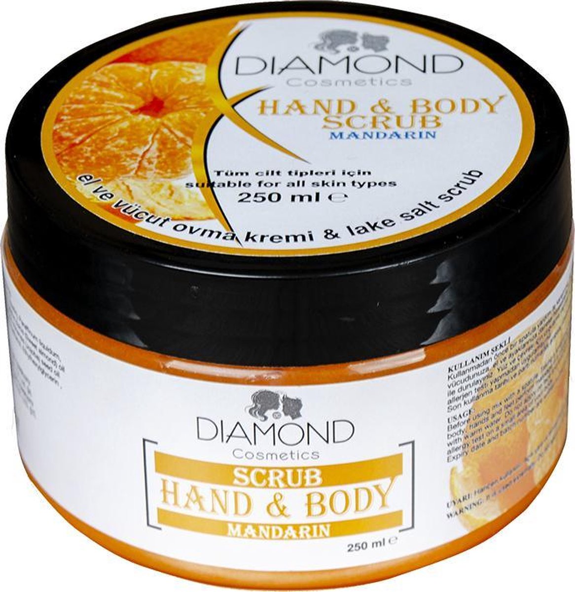 Diamond Hand&Body Scrub Mandarijn