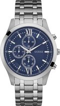 Guess Hudson W0875G1 Horloge - Staal - Zilverkleurig - Ø 44 mm