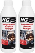HG aangekoekte pannenreiniger | verwijdert hardnekkige aanbakresten - 2 Stuks !