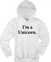 Hoodie sweater | I'm a Unicorn | Maat XXL