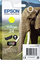 EPSON 24 inktcartridge geel standard capacity 4.6ml 360 paginas 1-pack RF-AM blister