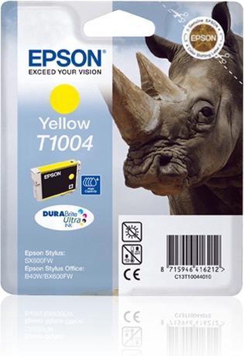 EPSON T1004 ink cartridge yellow standar