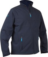 Avento Softshell Jack - Heren - Marine/Aqua - S