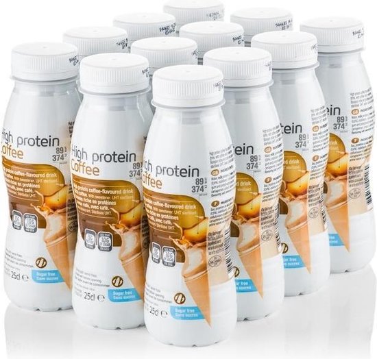 Proday Proteïne Dieet Drank (12 flesjes) - Mokka - Ook geschikt voor koolhydraatarm dieet