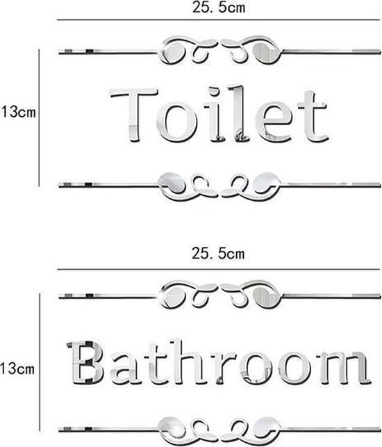 badkamer en toilet sticker | bol.com