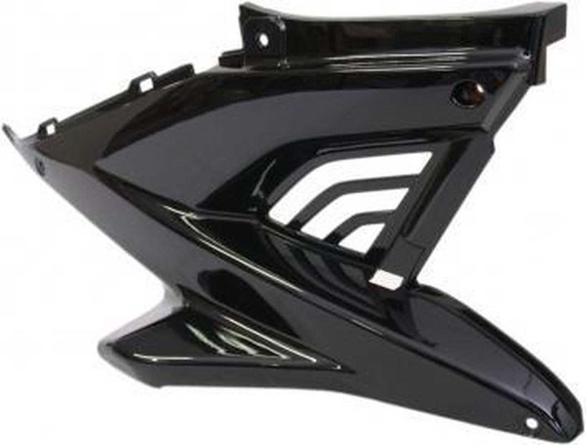 EDGE Motorscherm Z-kap rechts Yamaha Aerox Zwart Metallic