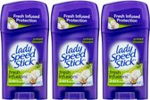 Lady Speed Stick Orchard Blossom Deodorant 3 Stuks - Anti Transpirant - Anti Witte Strepen - 48H Anti Zweten Oksels - Populairste & Beste Deodorant uit Amerika - Geschikt in je Han