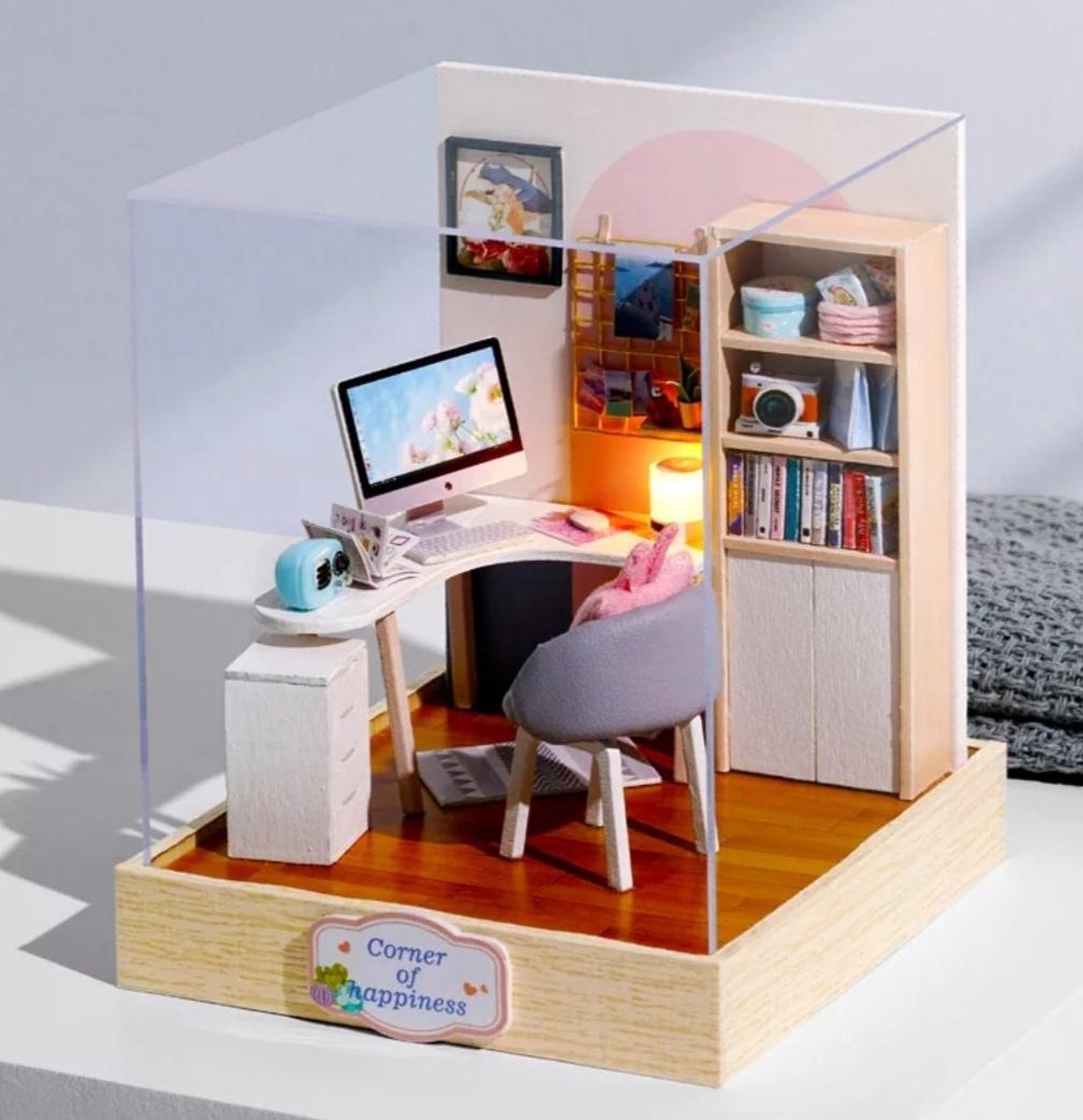 Victor scheepsbouw schipper Poppenhuis DIY Maken Miniatuur Hobby Bouw Pakket Dollhouse Meubels -  "Office Life"... | bol.com